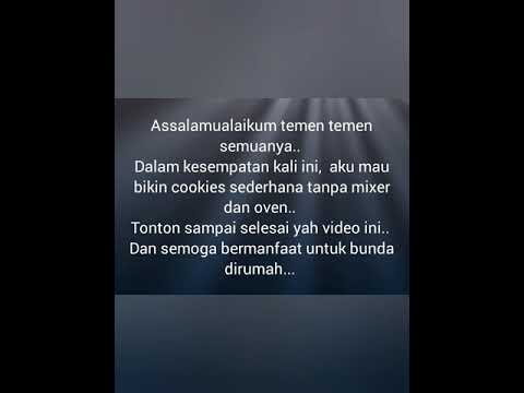  Cara  membuat kue  kering  cookies sederhana tanpa  oven  YouTube