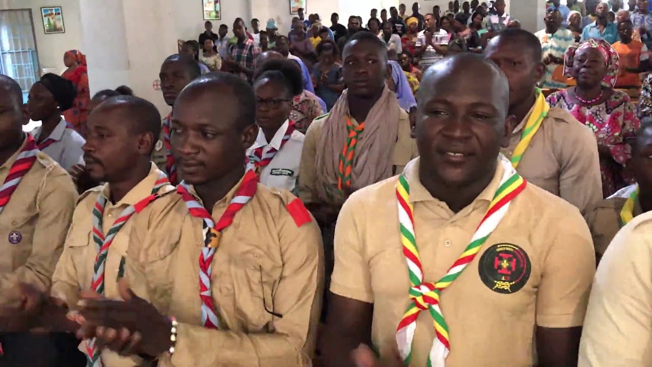 Mali SCOUTS Jubilé A25 : Chant Gloria Gnoumaya Massa!
