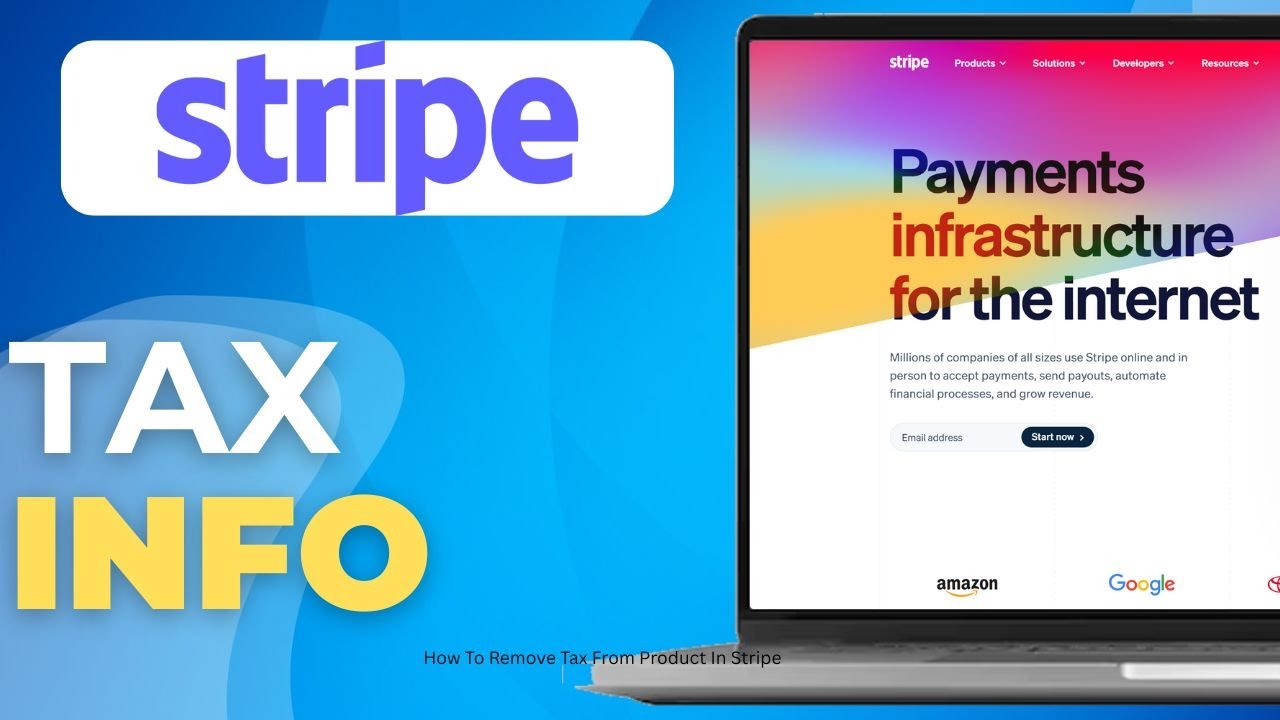 Как получить налоговую информацию от Stripe