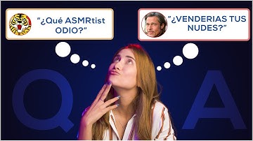 Asmr Q&A | ¿QUE YOUTUBER DE ASMR ODIO? 100% SUSURROS para DORMIR | ASMR Español | Asmr with Sasha