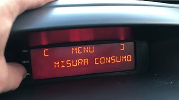 Modificare misura tachimetro Citroen C3 2009 da miglia MPH a KM/H dal computer di bordo