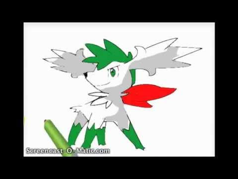 Come disegnare da Pokemon Shaymin