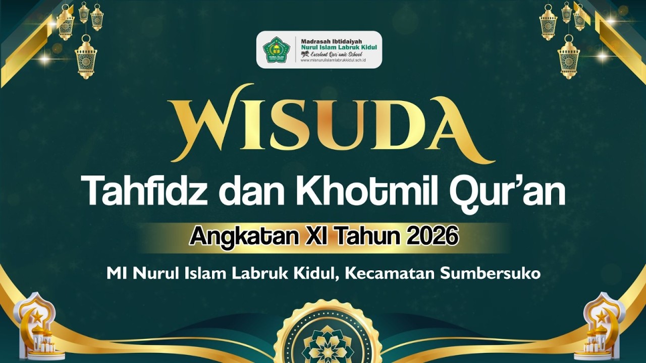 Live! WISUDA TAHFIDZ DAN KHOTMIL QURAN ANGKATAN XI TAHUN 2026 Adik Nuris | Senin 16-02-2026