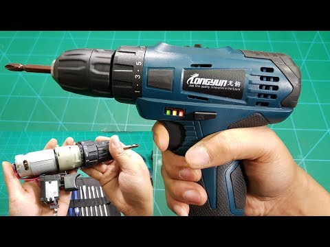 Test và Bung Máy Khoan Vặn Vít cầm tay Mini Siêu Khỏe