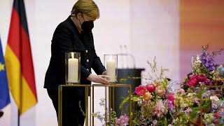 L'Allemagne rend un hommage national aux 80 000 victimes du Covid-19