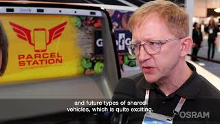 OSRAM at CES 2020 - OSRAM in Rinspeed's metroSNAP, Michael Godwin, Director Product Marketing