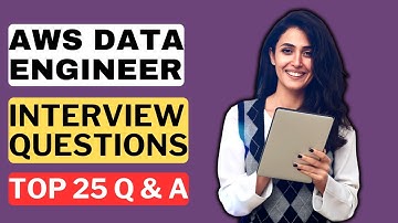 AWS Data Engineer Interview Questions and Answers for 2025