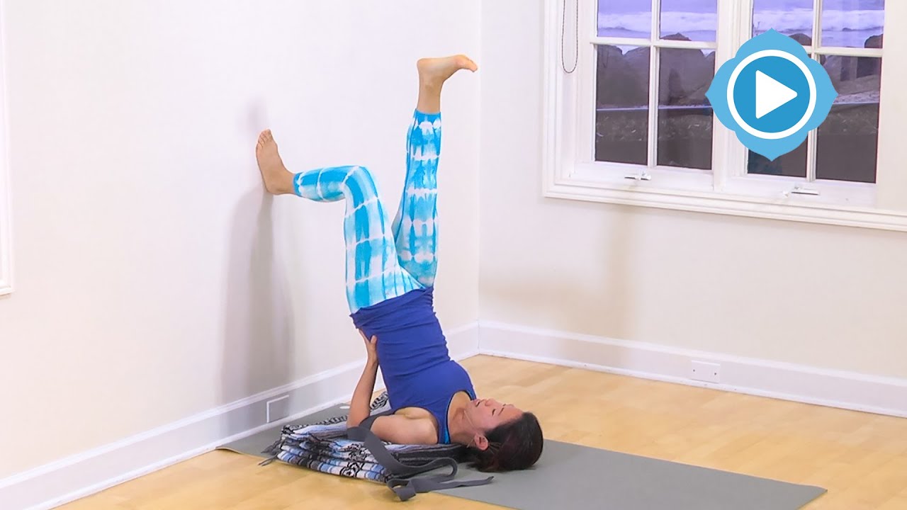 Supported Shoulderstand - The Zoe and Coco Show strap academia