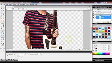 Adobe Fireworks 4 Magic Wand Tool