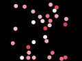 thermal motion: elastic particle collisions