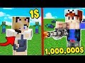 MINECRAFT - BROŃ ZA 1$ VS BROŃ ZA 1,000,000$ | Vito i Bella