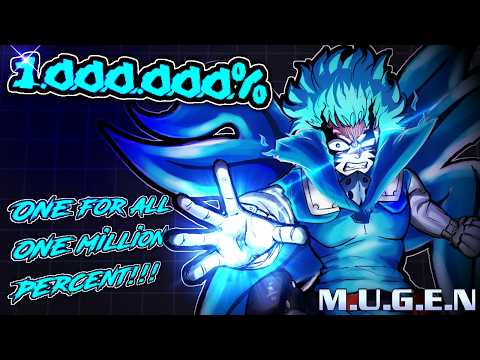 (Preview) Deku Baryon Mode Ultimate M.U.G.E.N/IKEMEN (One For All One Million Percent)