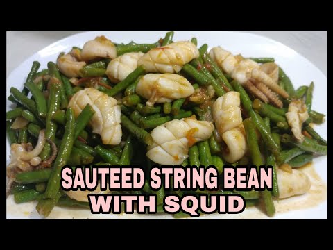 Video: Wine Squid And Green Beans Salad