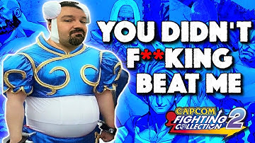 DSP Humiliated, Loses All Night And Goes Insane! - Capcom Fighting Collection 2