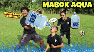 SEPAKBOLA vs 16 GELAS AQUA (3 LITER)