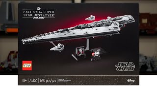 LEGO Star Wars 75356 EXECUTOR SUPER STAR DESTROYER Review! (2023)