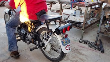 Lot 7 1948 Nimbus Motorcycle