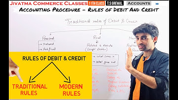 11th ACCOUNTS || CH 6 || INTRODUCTION || Rules of Debit And Credit || TS Grewal 2024 || Commerce