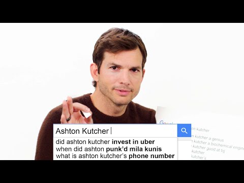 Ashton kutcher answers the web's most searched questions | wired