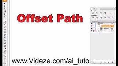 Adobe Illustrator Tutorial - Offset Path tool