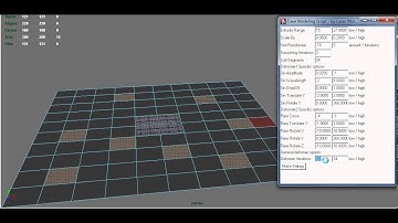 Procedural Stalagmite generator - Maya python script