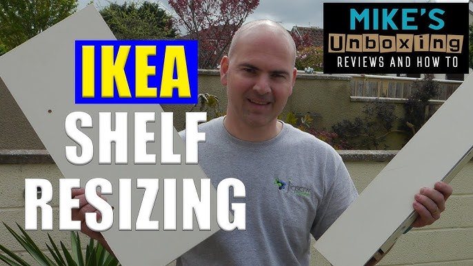 ✓ IKEA Lack shelf no drilling no nails on wall 