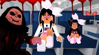 MY DAUGHTERS SCARIEST AIRPLANE RIDE YET! Roblox airplane ride 4!