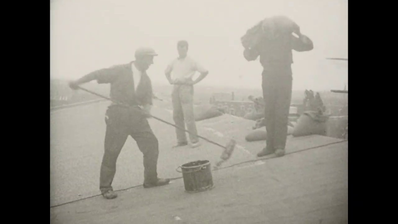 Een kijkje op de bouw, eind jaren twintig...