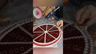 How to make a price spinner wheel at home #wedding #youtube #diy #ideas #youtubeshorts #decoration