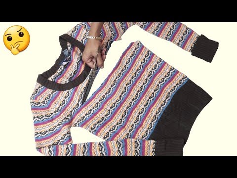 Video: What Can Be Sewn From An Old Sweater