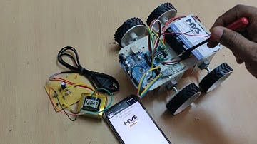 Voice Controlled Robot using Arduino UNO through Bluetooth