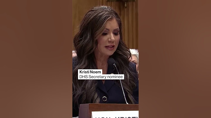 Noem Defends Trump’s Immigration Policies