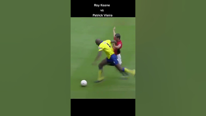 Patrick Vieira vs Roy Keane