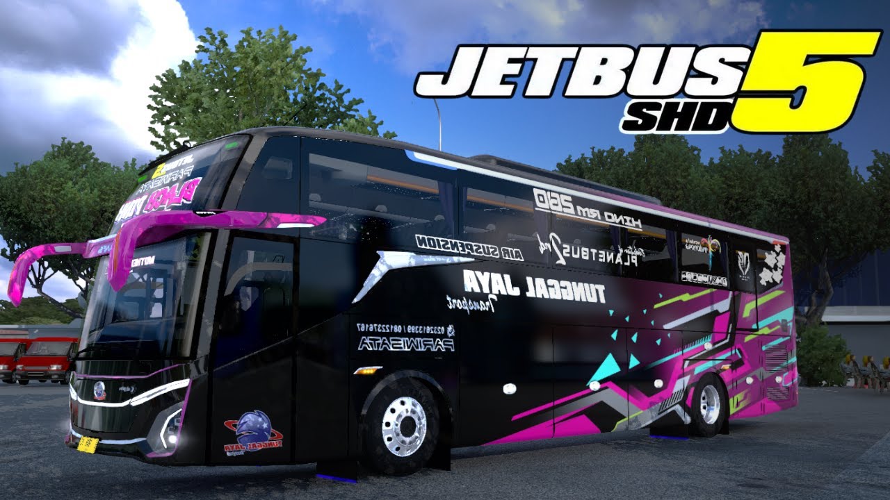 MODIF BUS BLACK PINK DI MAPS SUPER REAL - YouTube