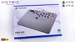 Victrix Pro KO Leverless Fight Stick (All-Button Arcade Controller) Unboxing + Gameplay screenshot 3