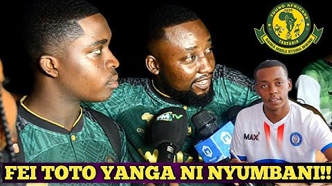 GOD YANGA:AFUNGUKA FEI TOTO KURUDI YANGA...