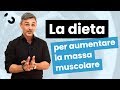 La dieta per aumentare la massa muscolare | Filippo Ongaro