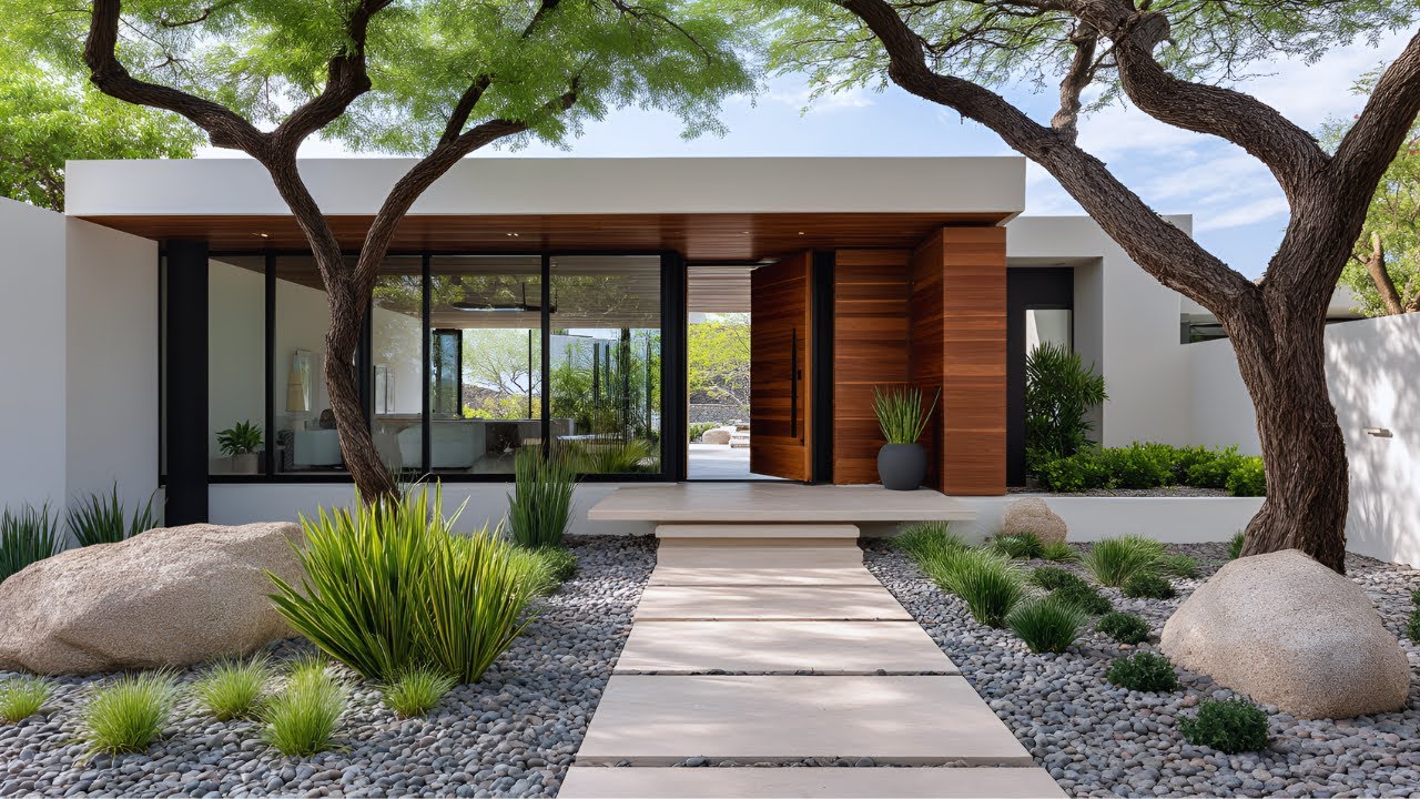 Luxury Minimalist Home Tour 2025 | Modern Interior & Exterior Design ...