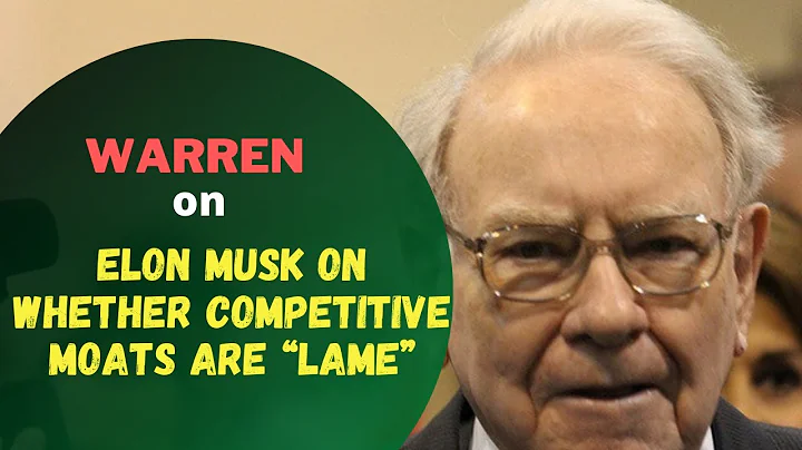 Warren on Elon Musk on whether competitive moats are “lame”