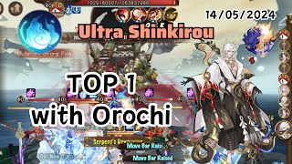 Ultra Shinkirou | Strong Fire | TOP 1 with Wispzoa SP Orochi