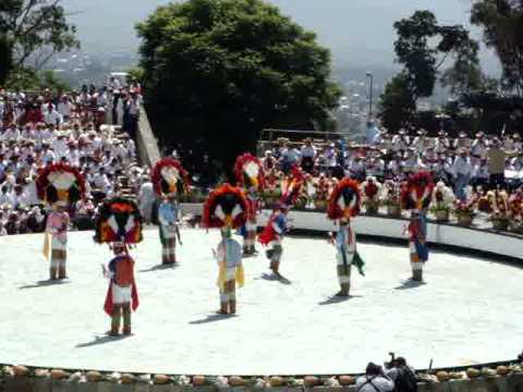 baile de la pluma en el segundo lunes (AM) de la guelaguetza del 2008