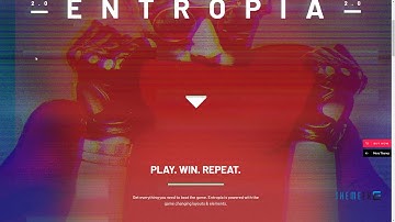Entropia - Gaming and eSports Theme      Quin Denny