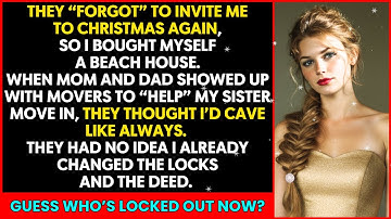 Every Year, Parents “Forgot” About Inviting Me To Christmas. This Year I Bought A Beach House...