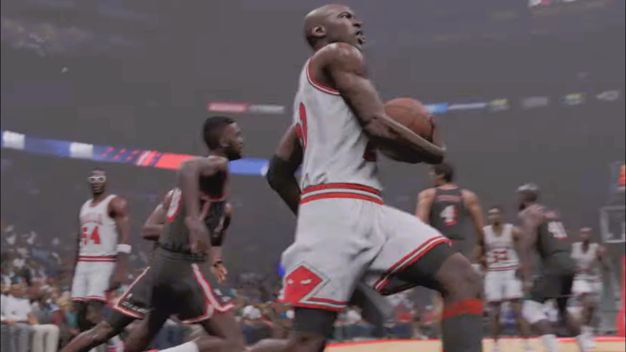 Michael Jordan "Rock the Baby" Cradle Dunk 1992 NBA Playoffs R1 Heat