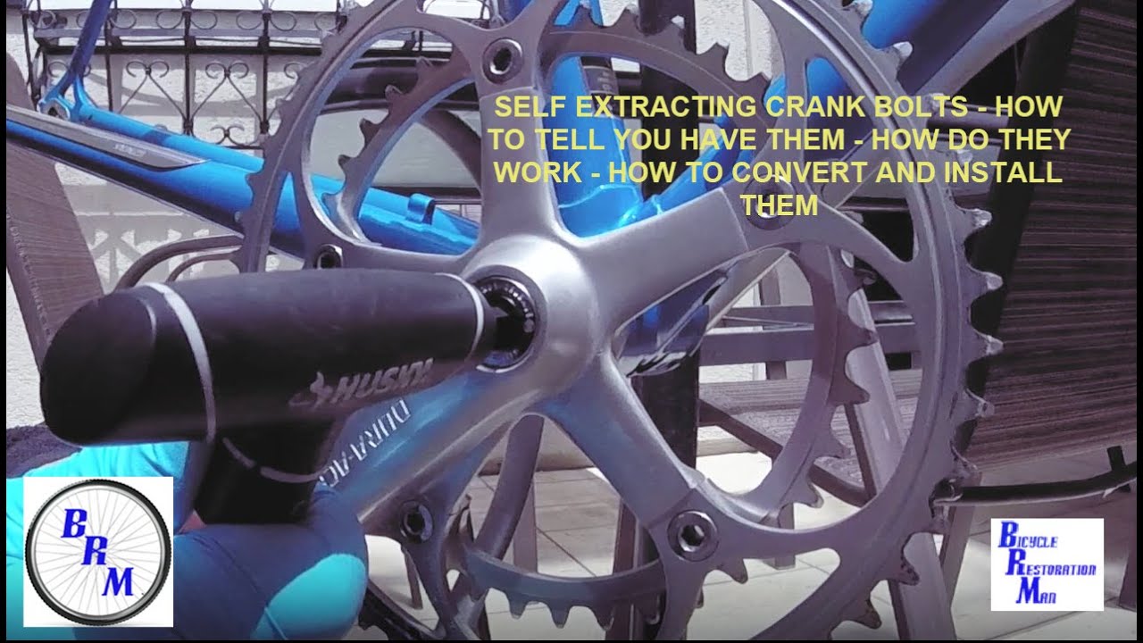 Self Extracting Crank Bolts Do I have them How do they work How to