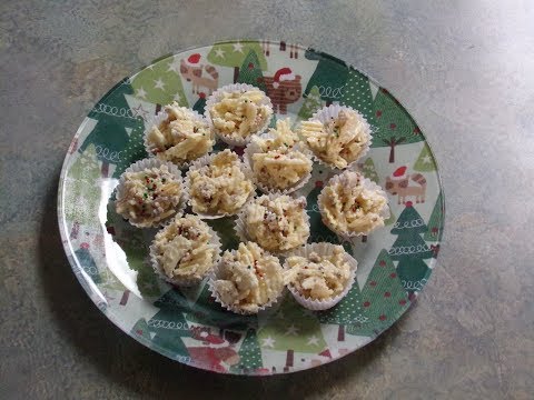 White Chocolate Potato Chip Clusters