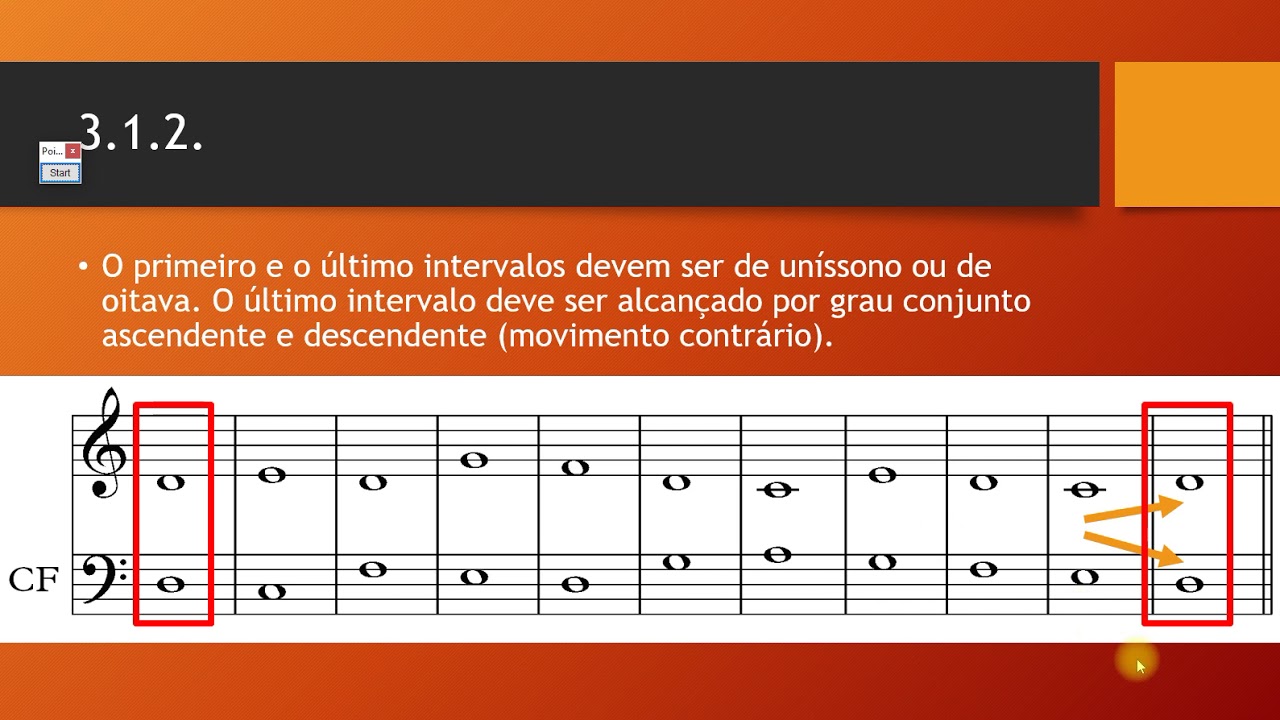 Contraponto 1ª espécie