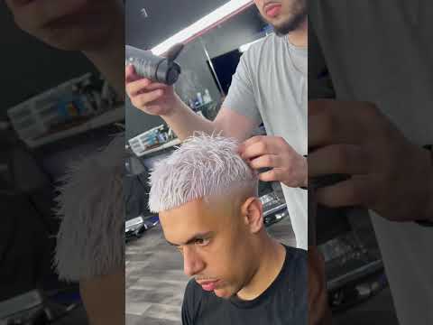 HOW TO DO THE UNIQUE WHITE HAIR COLOR 🤯