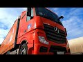 ACTROS MERCEDES-BENZ | Испортил новое лобовое стекло !