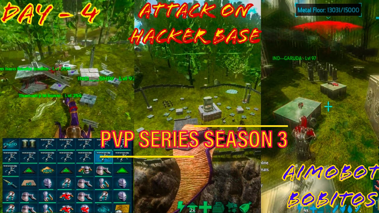 Download ARK MOBILE - FRESH START PVP | Hacker VS legit | Season 3 | Ep-3